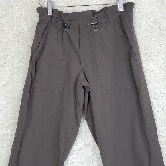 Athleta Women Trekkie Jogger Pants Size 4 Gray Casual Outdoors Tapered Hiking - Picture 2 of 12